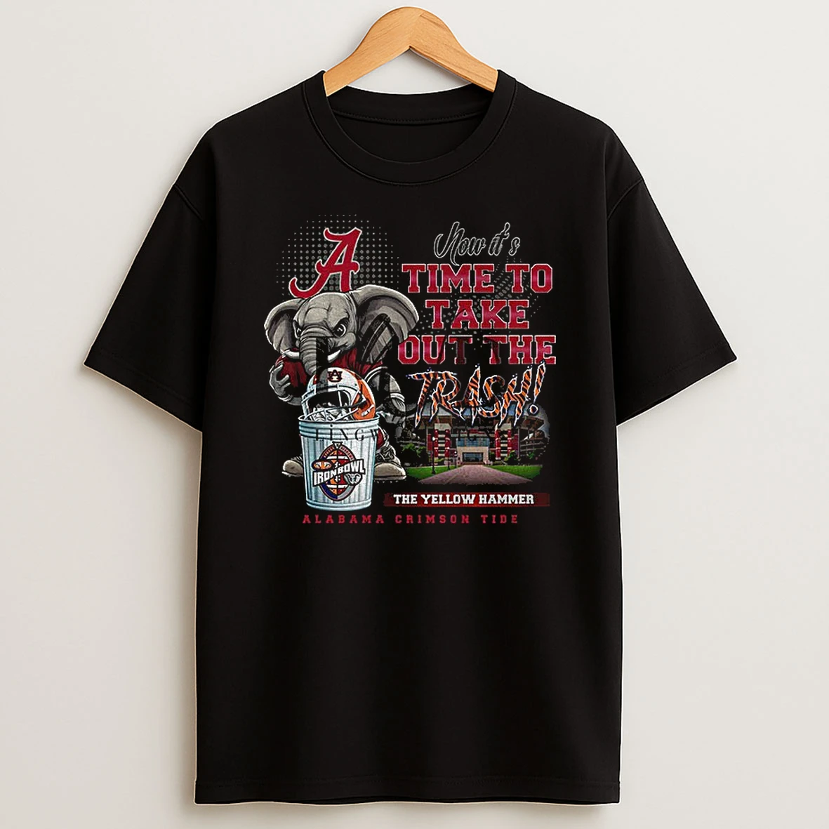 Alabama Crimson Tide Beat Auburn Tigers Now Its Time To Take Out The Trash 2025 T Shirt