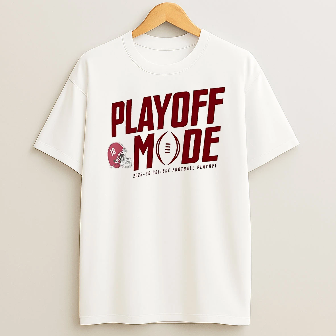 Alabama Crimson Tide Playoff Mode 2025 26 College Football Playoff T Shirt