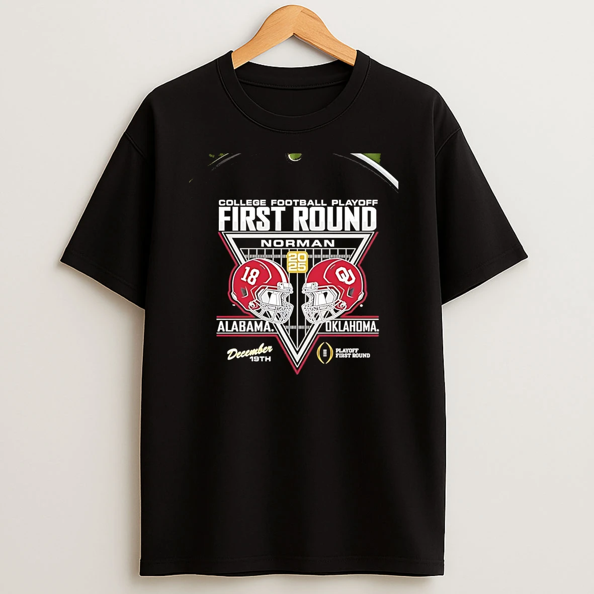 Alabama Crimson Tide Vs Oklahoma Sooners 2025 Cfp First Round Norman Chriast T Shirt