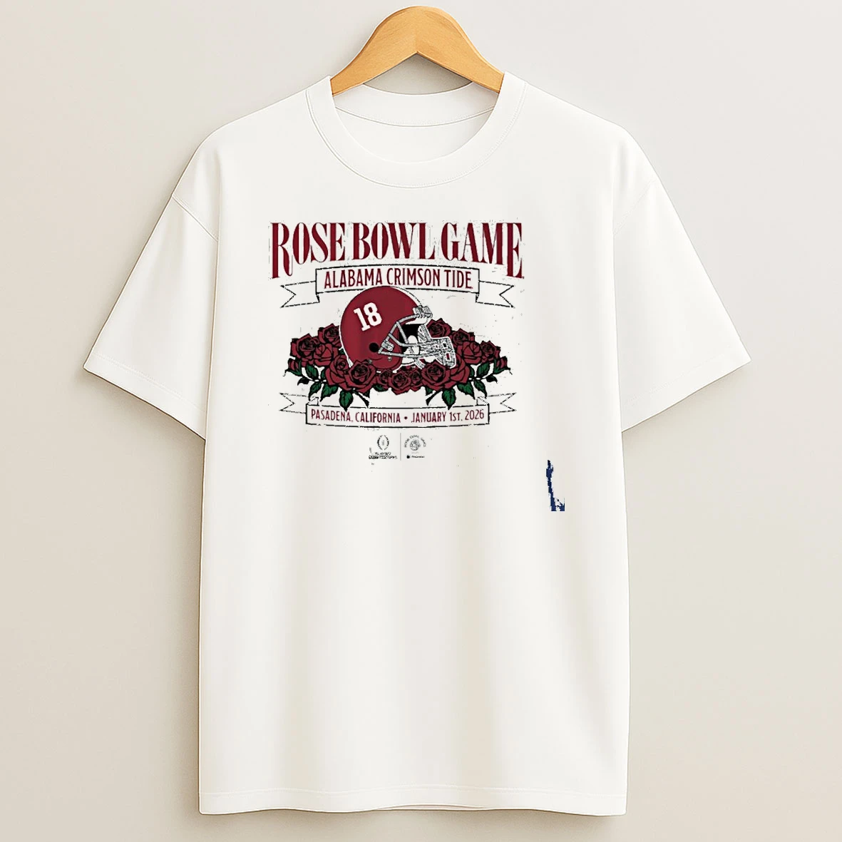 Alabama Football 2026 Rose Bowl Game T Shirt
