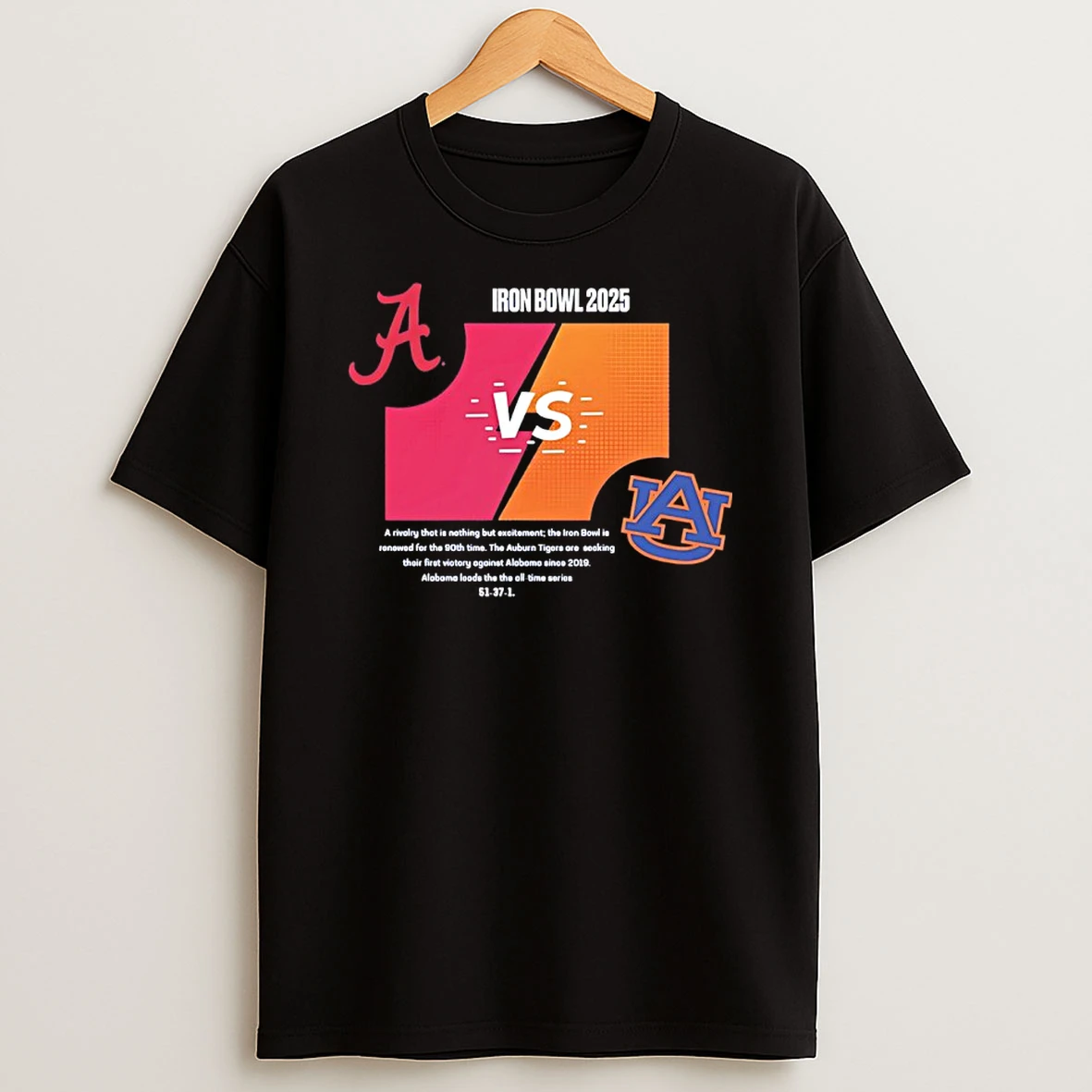 Alabama Vs Auburn 2025 Iron Bowl T Shirt