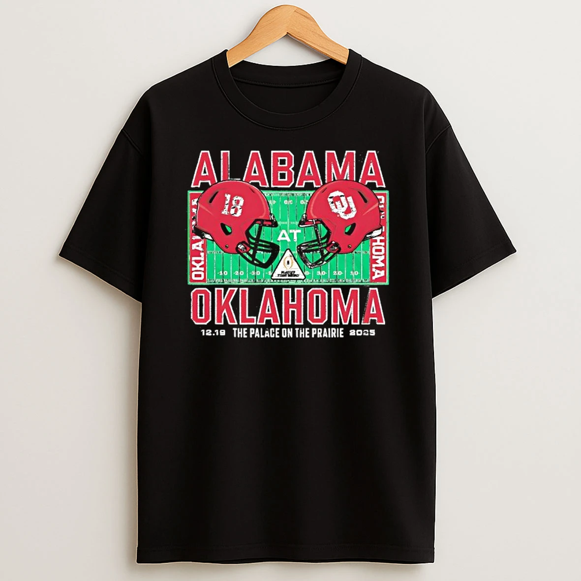 Alabama Vs Oklahoma 2025 College Football Playoff T Shirt