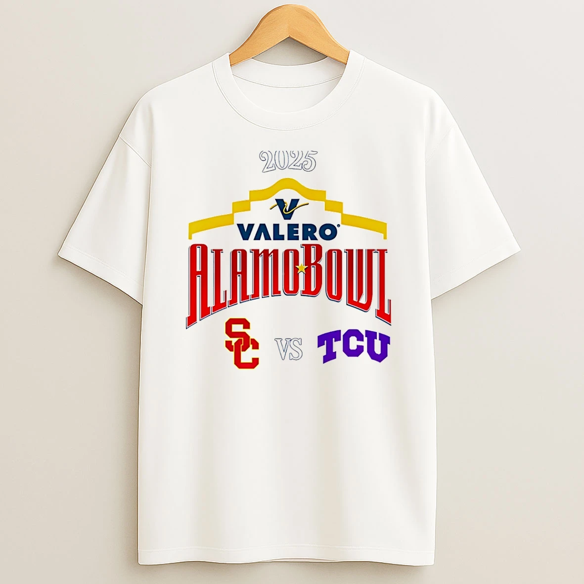 Alamo Bowl 2025 Usc Vs Tcu T Shirt