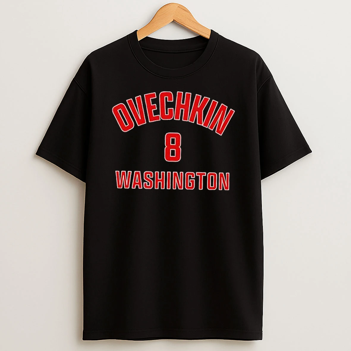 Alexander Ovechkin Washington Name And Number 8 Hockey T Shirt