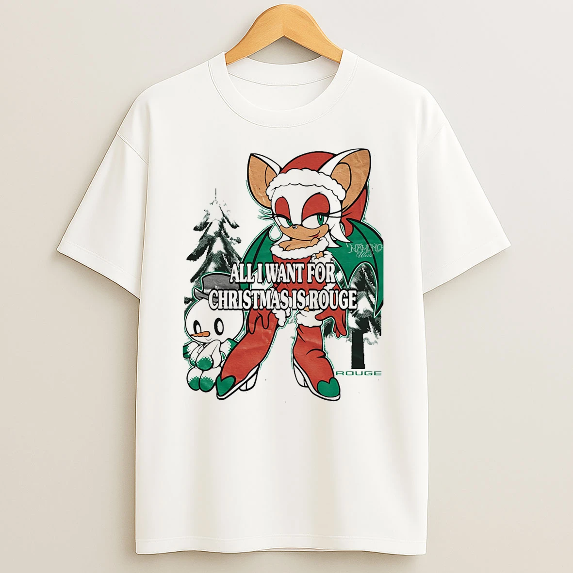 All I Want For Christmas Is Rouge T Shirt