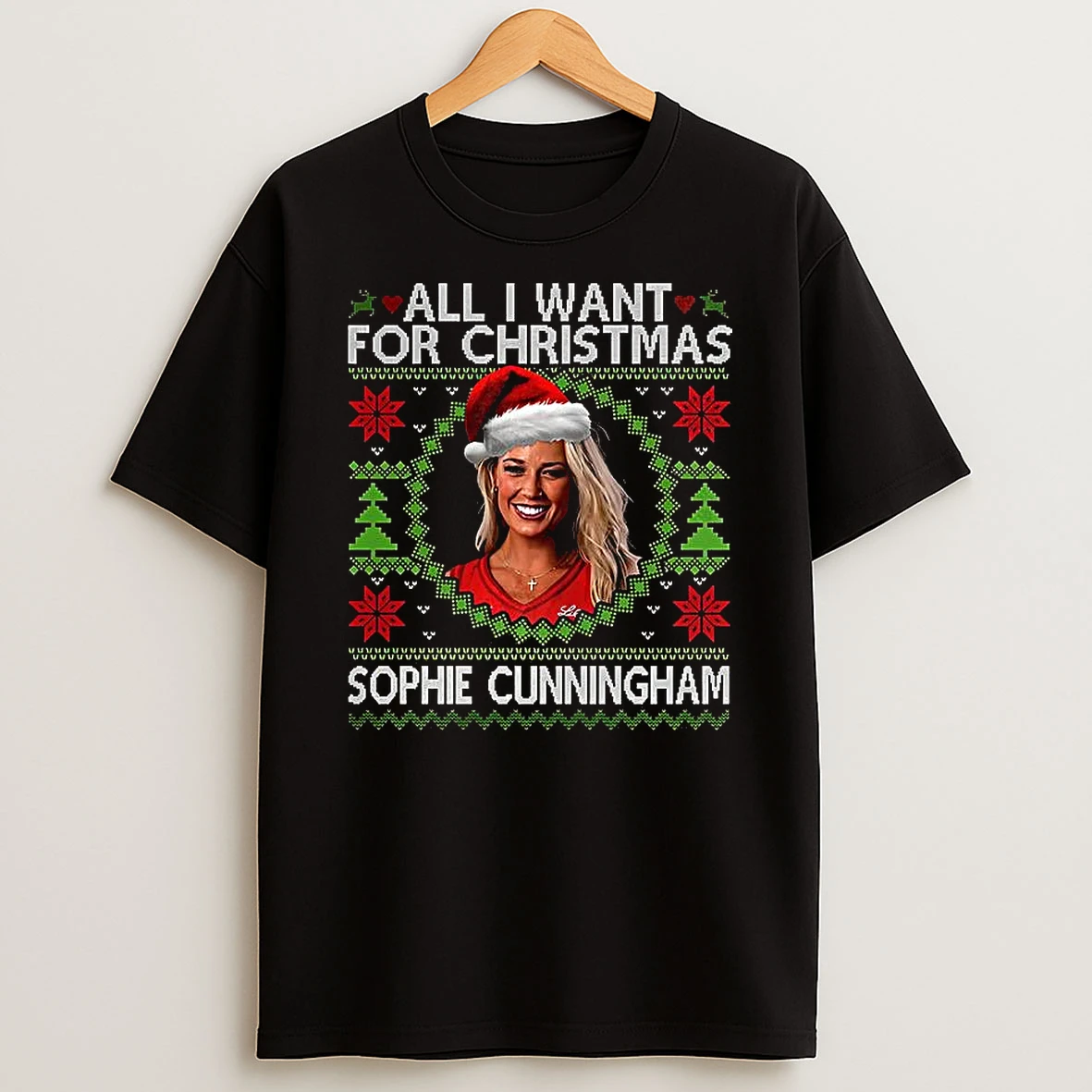 All I Want For Christmas Is Sophie Cunningham T Shirt