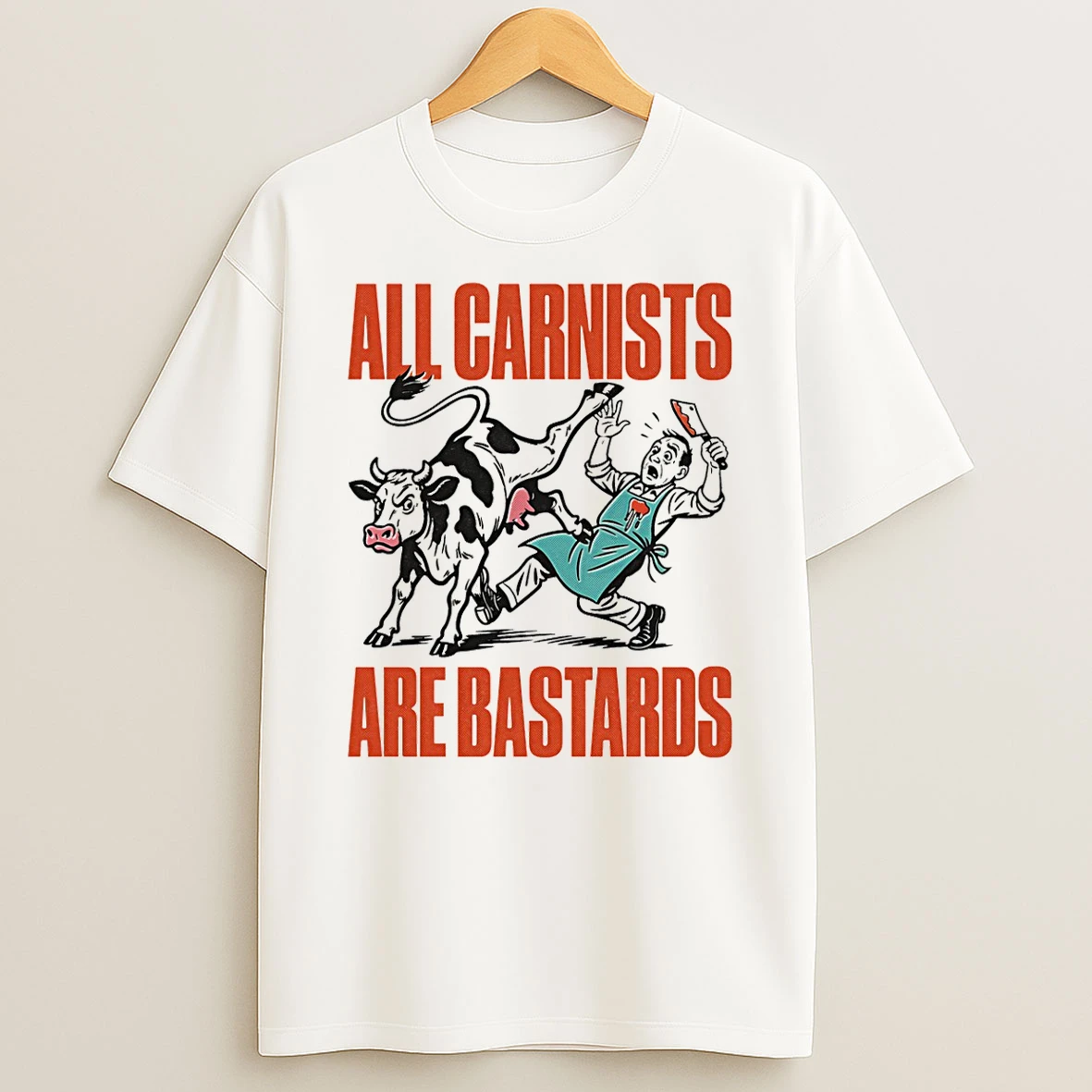 All Carnists Are Bastards T Shirt
