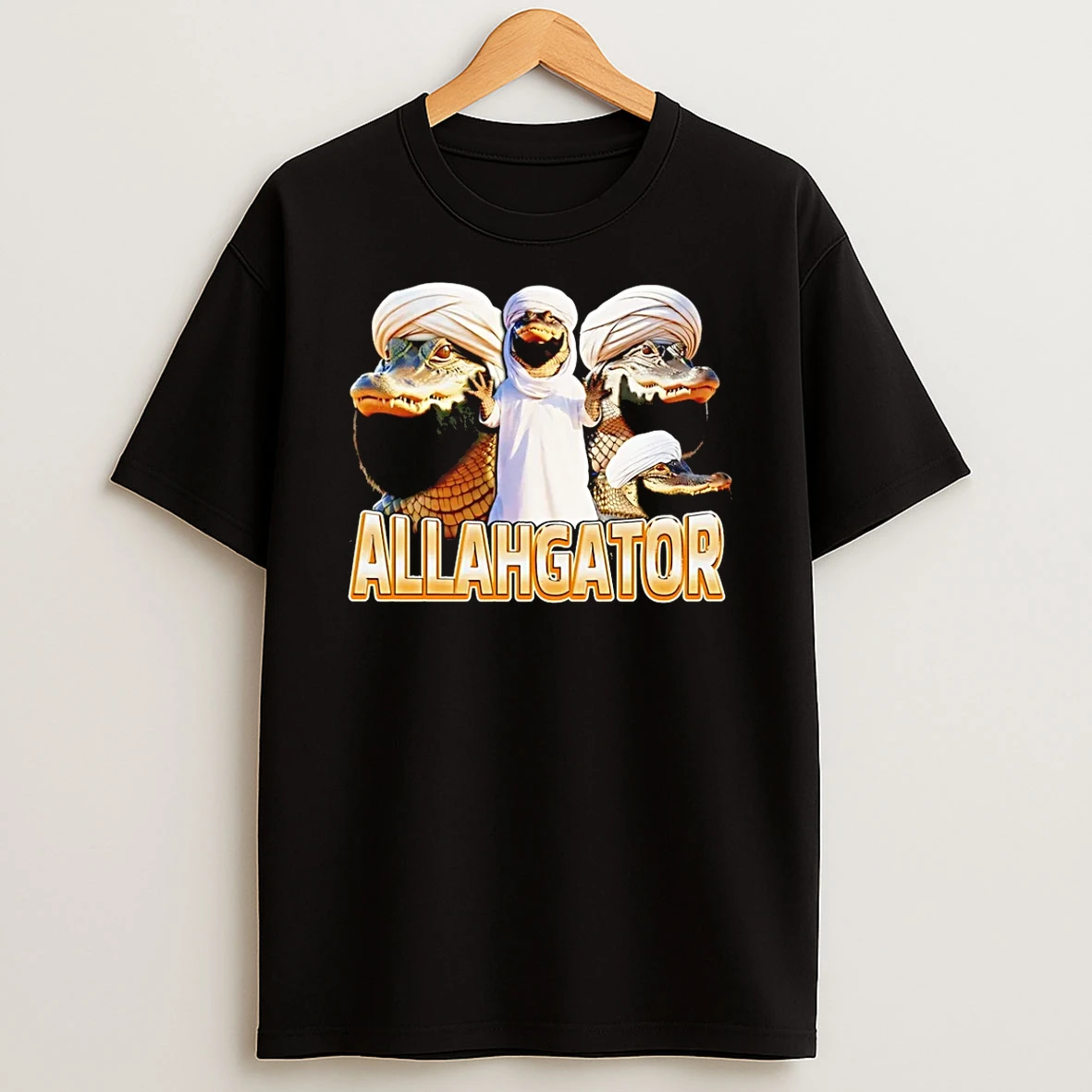 Allahgator Alligator Graphic T Shirt