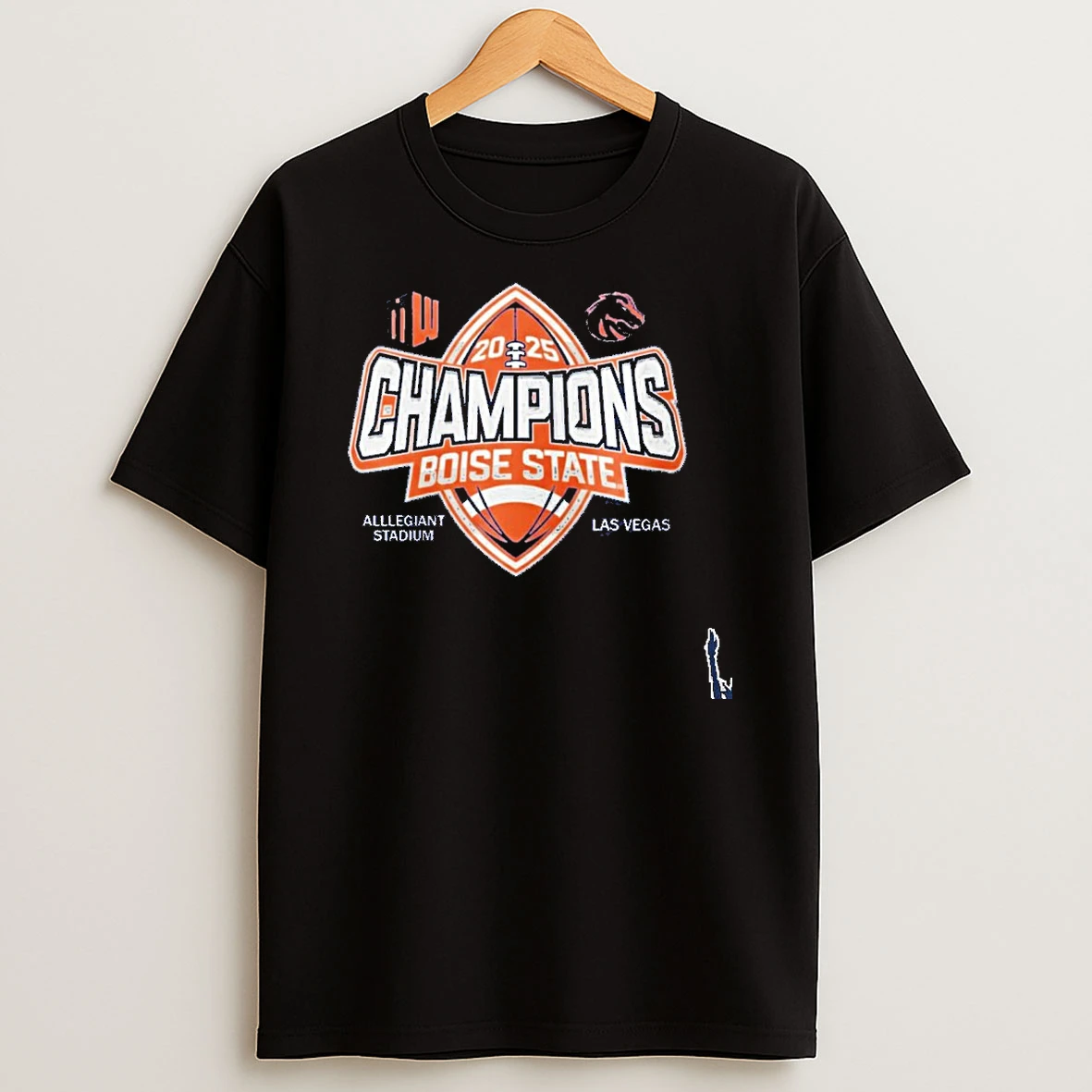 Allegiant Stadium Las Vegas 2025 Champions Boise State T Shirt