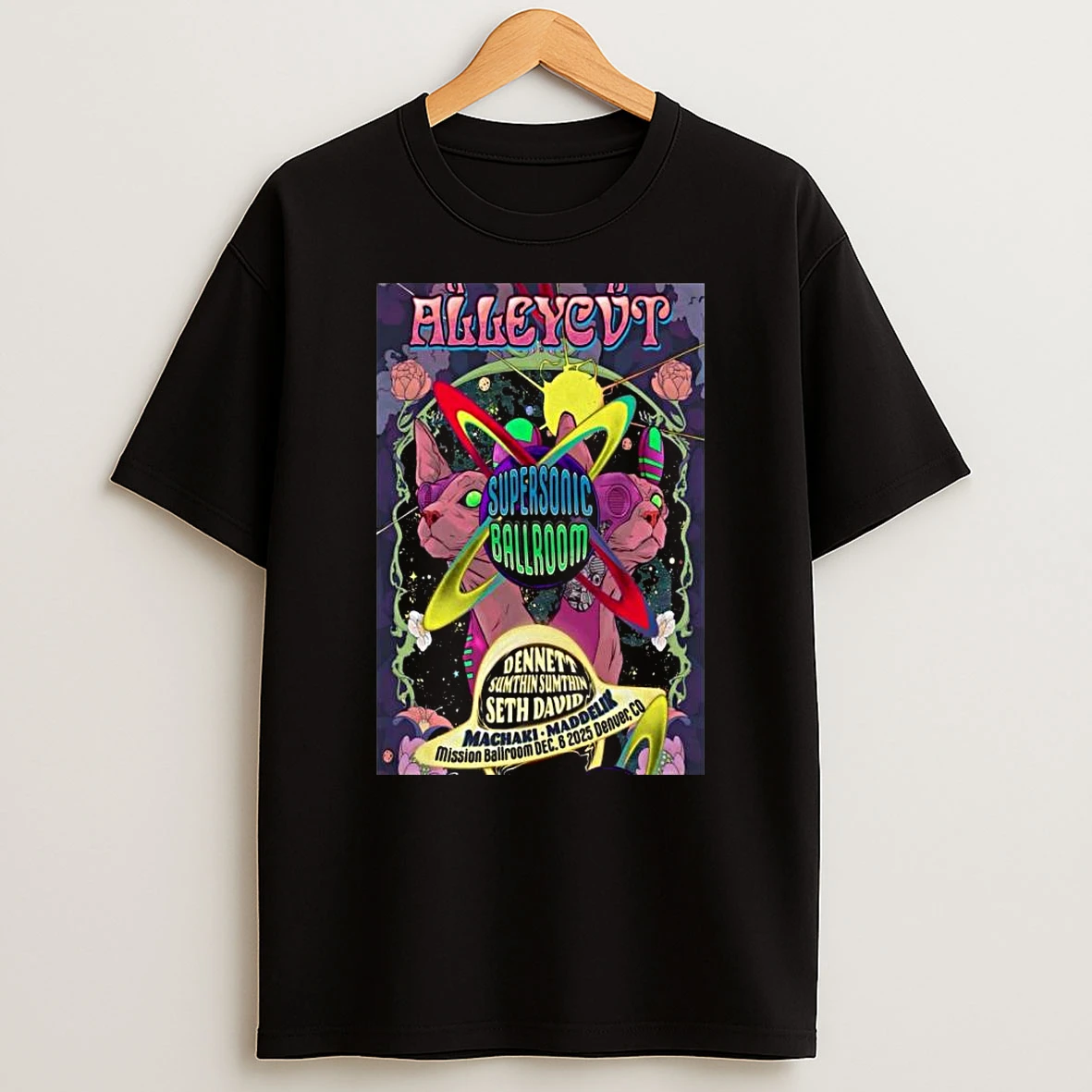 Alleycvt Mission Ballroom In Denver Co Dec 6 2025 T Shirt