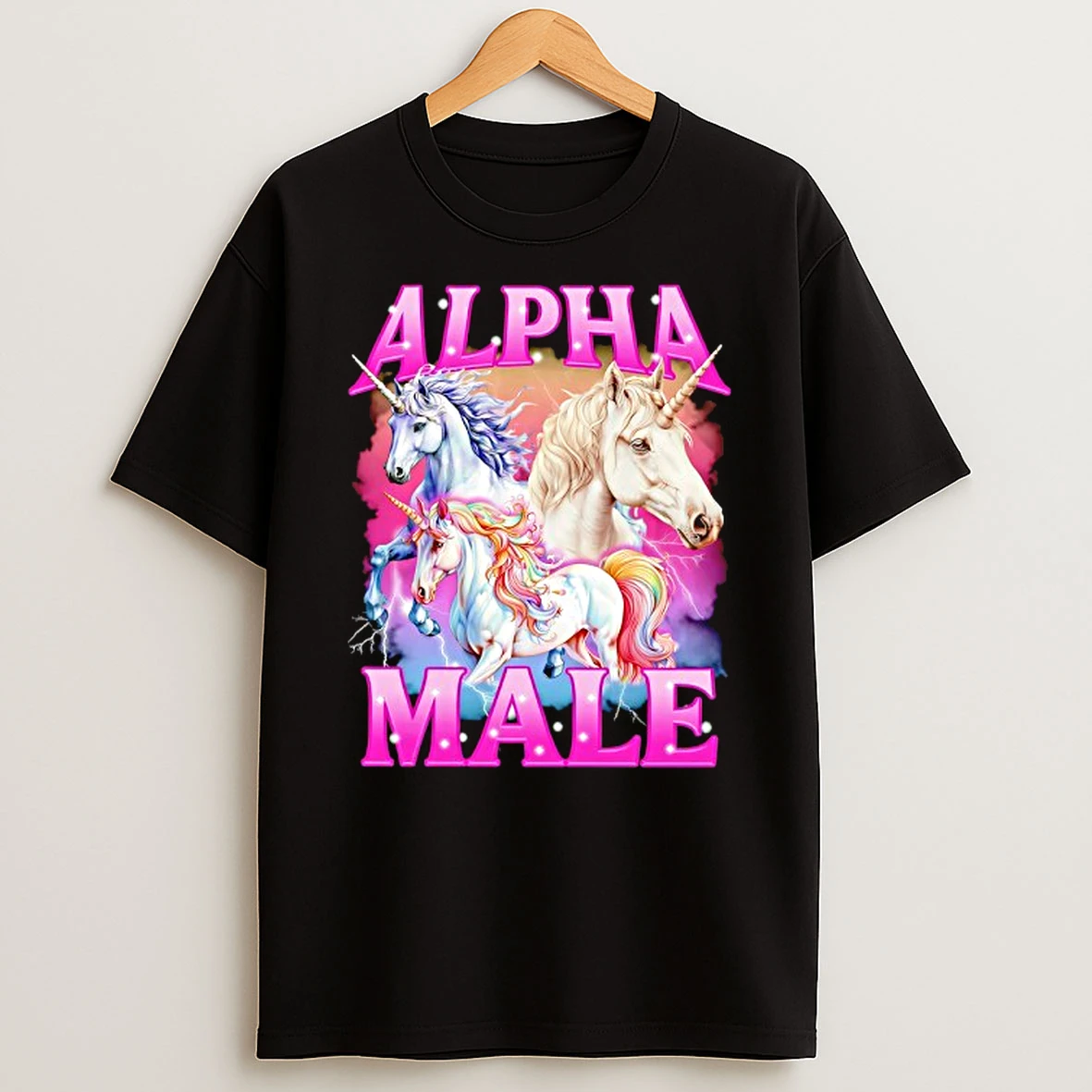Alpha Male Unicorn T Shirt