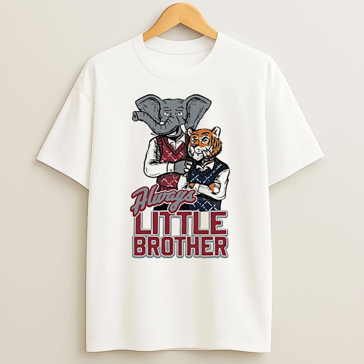 Always Bittle Brother Alabama Vs Auburn 2025 Iron Bowl Game Mascot T Shirt