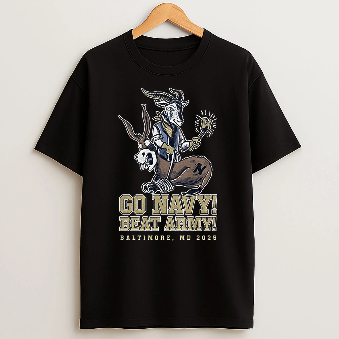 America Game Go Navy Beat Army Baltimore Md 2025 T Shirt