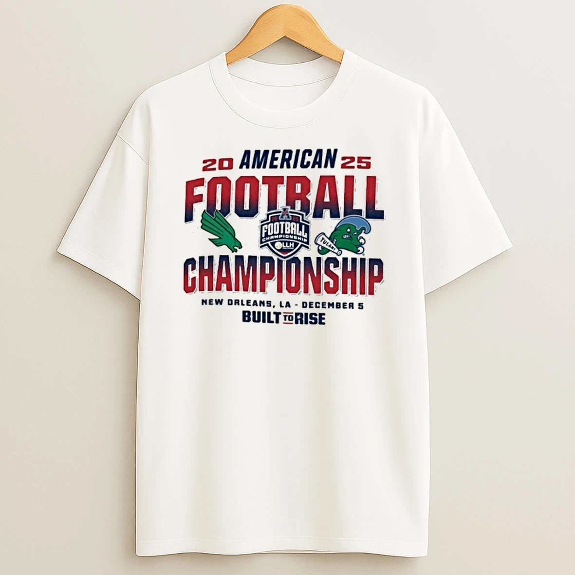 American Conference Football Championship 2025 Tulane Vs North Texas T Shirt
