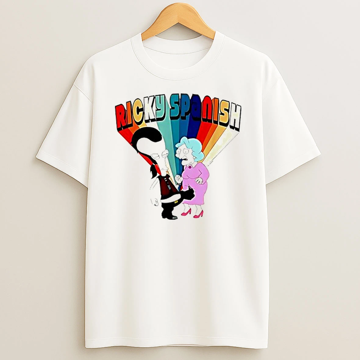American Dad Ricky Spanish Graphic T Shirt