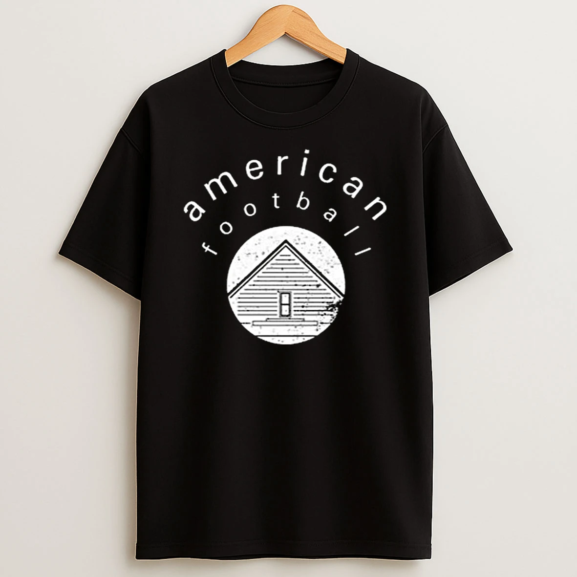 American Football Window Graphic T Shirt