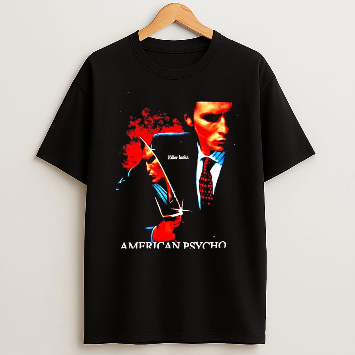 American Psycho Killer Looks Graphic T Shirt