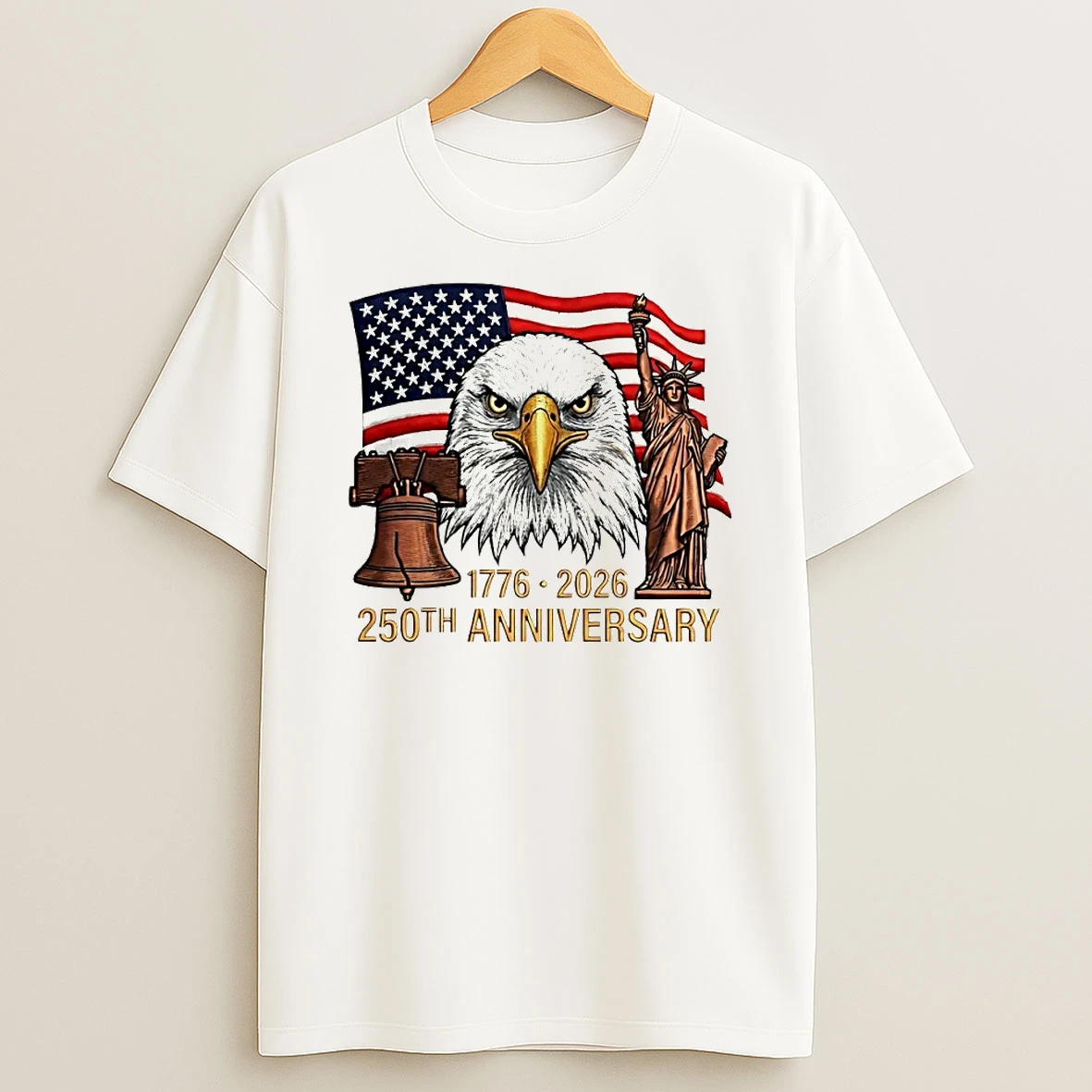 Americas 250th Anniversary Heritage 1776%ce%b3co2026 Circle T Shirt