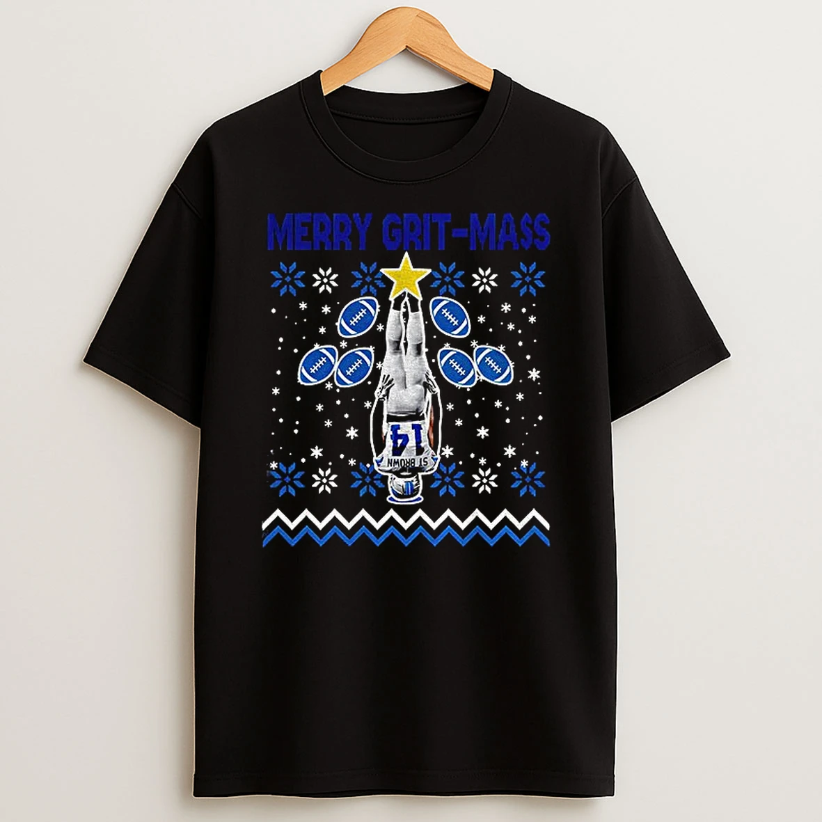 Amon Ra St Brown Funny Merry Grit Mas T Shirt