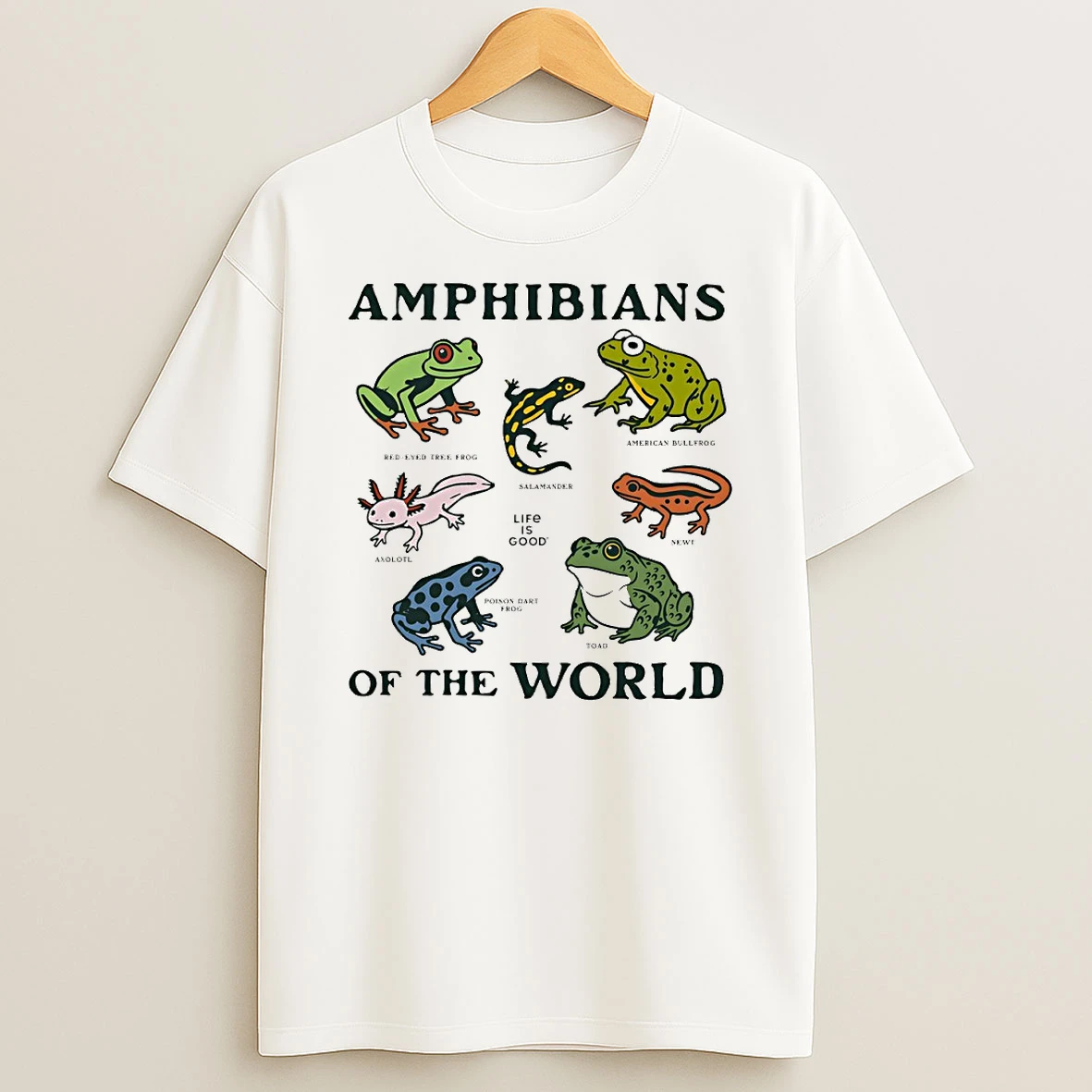 Amphibians Of The World Circle T Shirt