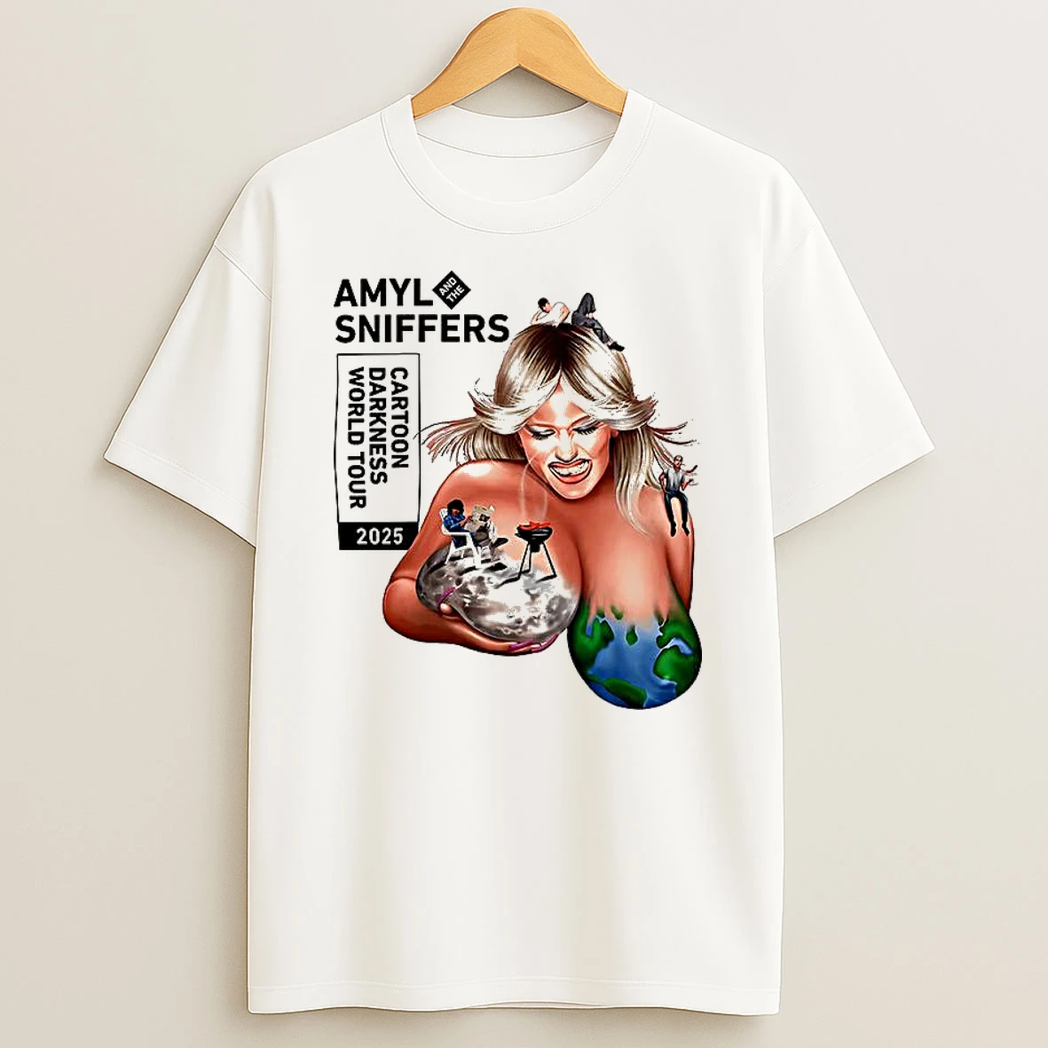 Amyl Sniffers 2025 North American T Shirt