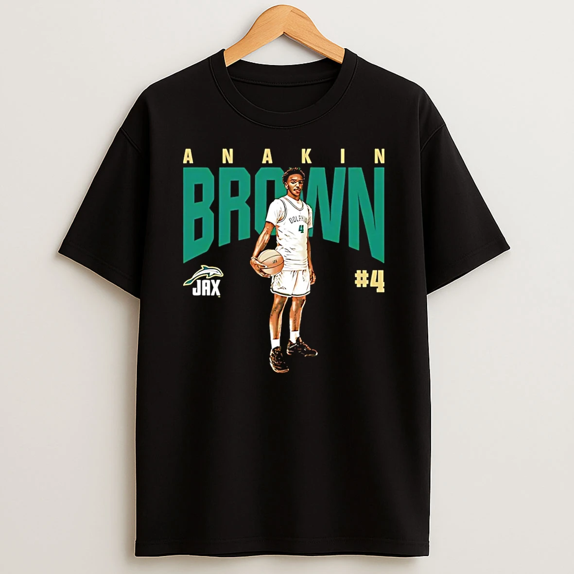 Anakin Brown Jacksonville Basketball Ncaa Graphic T Shirt