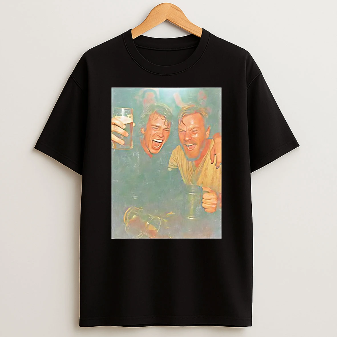 Anakin Skywalker And Obi Wan Kenobi Graphic T Shirt