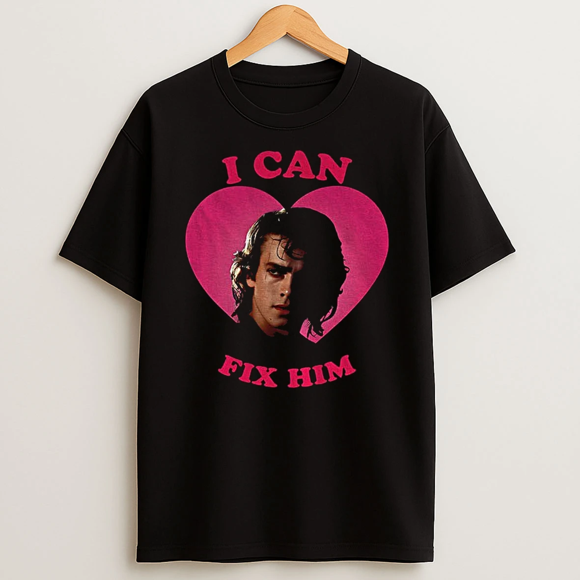Anakin Skywalker I Can Fix Him Pink Heart T Shirt