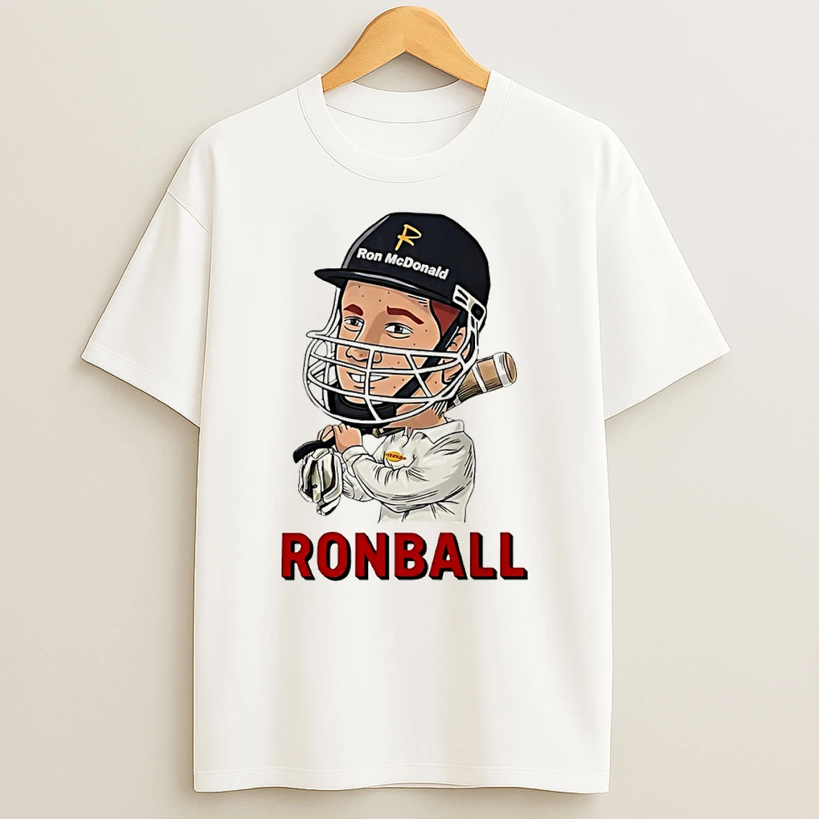 Andrew Mcdonald Ronball Circle T Shirt