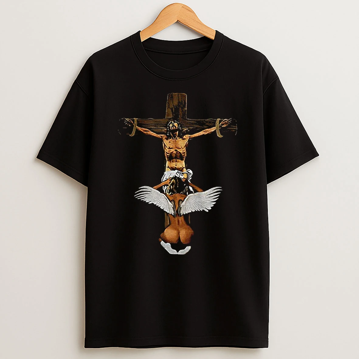 Angel Has Oral Sex With Sinner Bad Religion Funny Meme T Shirt