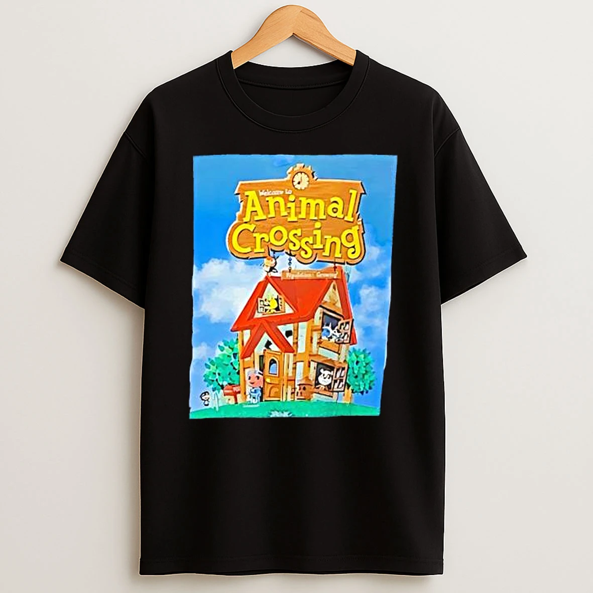 Animal Crossing City Folk Graphic T Shirt
