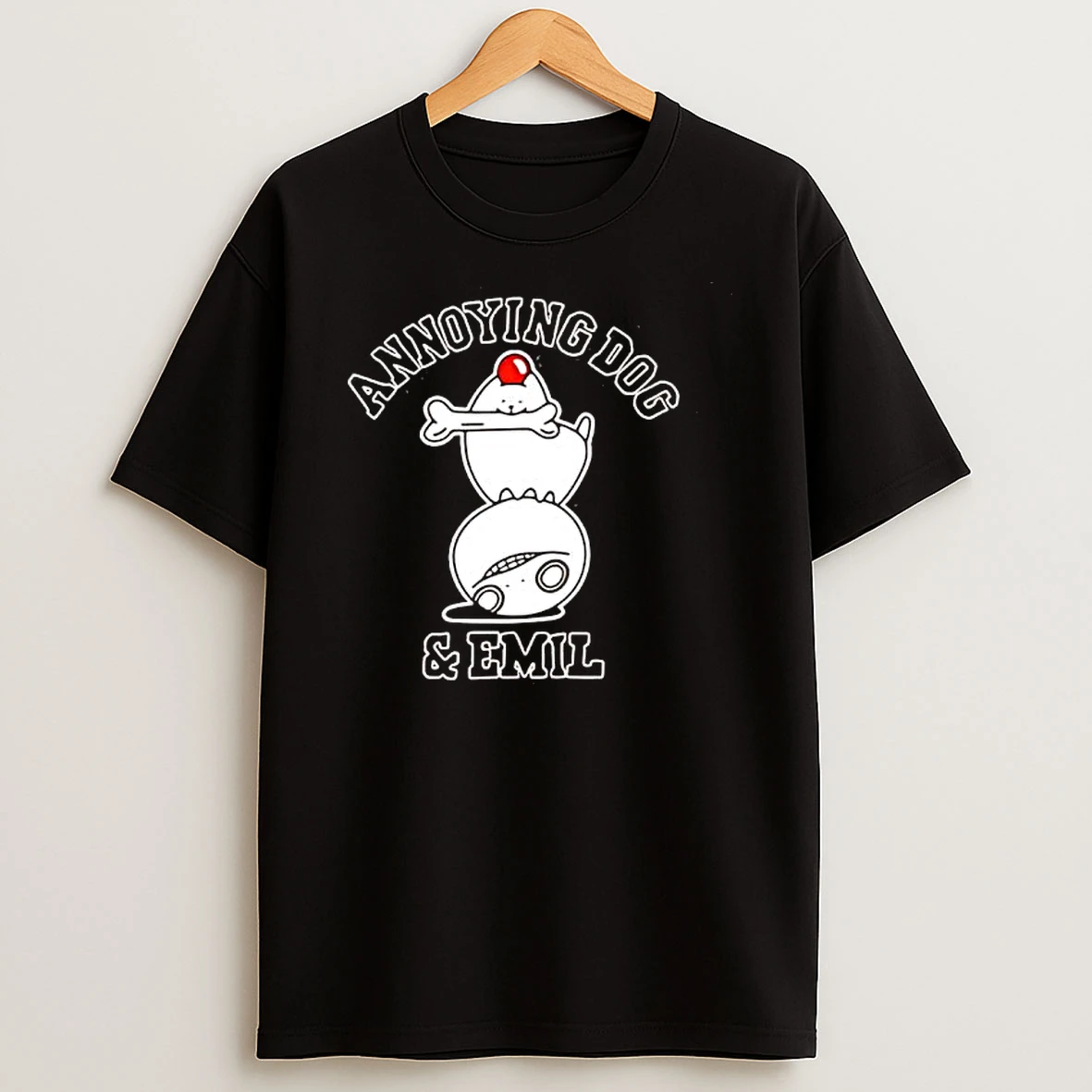 Annoying Dog And Emil Graphic T Shirt