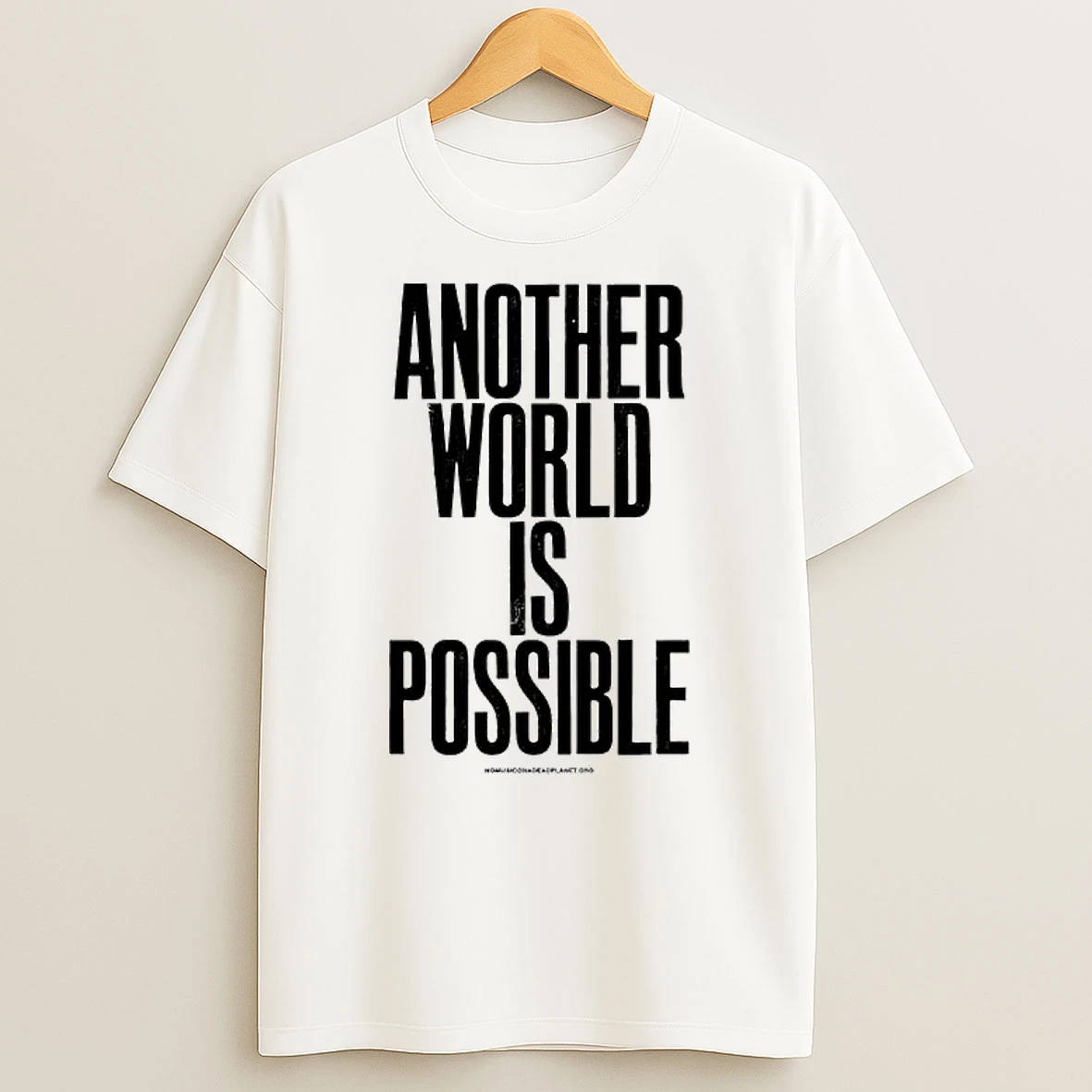 Anthony Burrill Another World Is Possible T Shirt