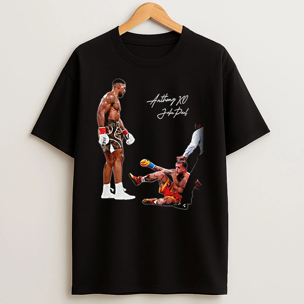 Anthony Joshua Knock Out Jake Paul Got Knocked Out By Anthony Joshua T Shirt