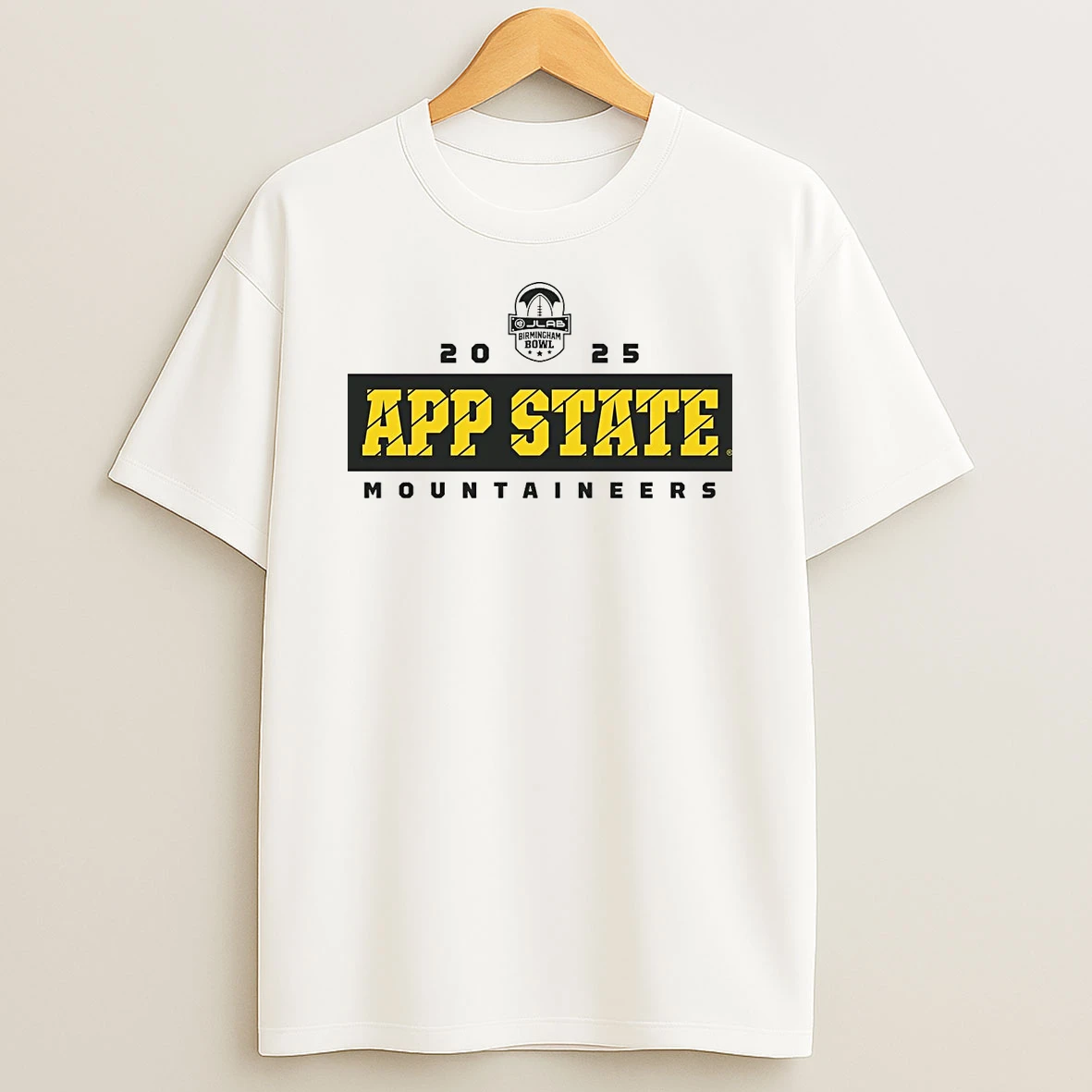 Appalachian State Mountaineers 2025 Birmingham Bowl T Shirt