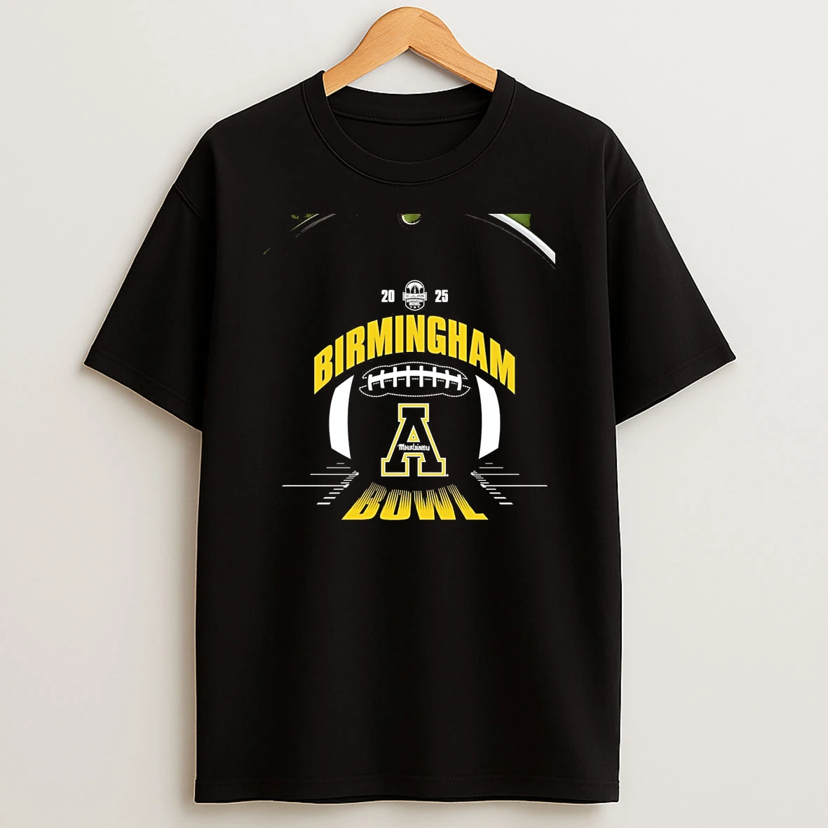 Appalachian State Mountaineers 2025 Birmingham Bowl Football Chriast T Shirt