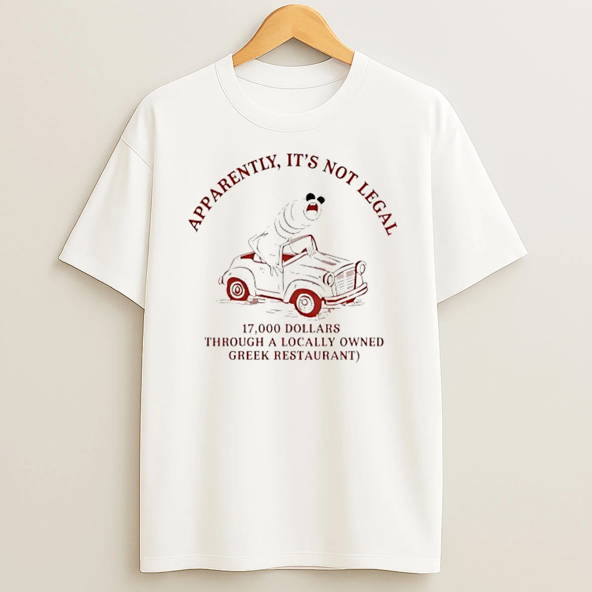 Apparently Its Not Legal Marcus The Worm Meme T Shirt