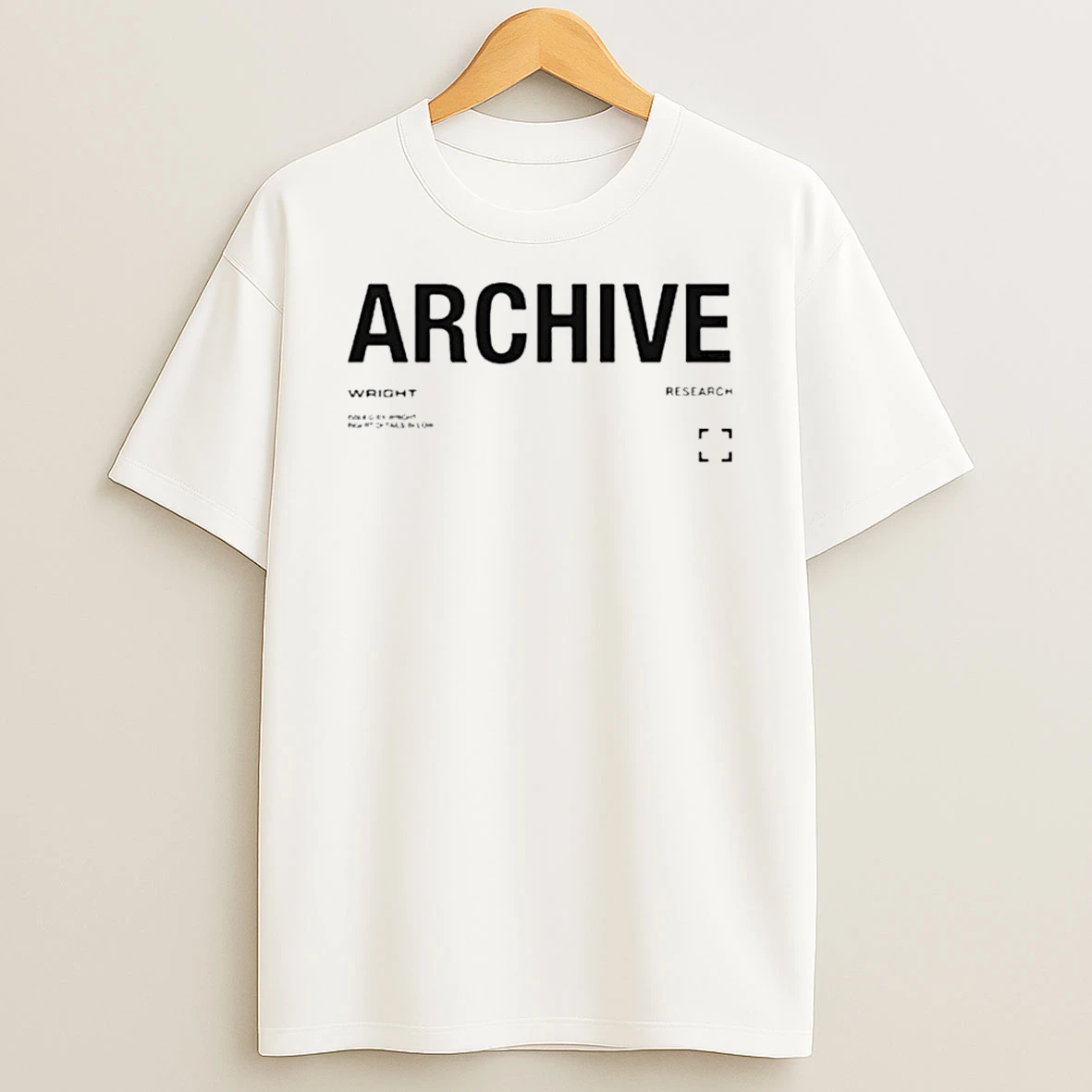 Archive Wright Research T Shirt