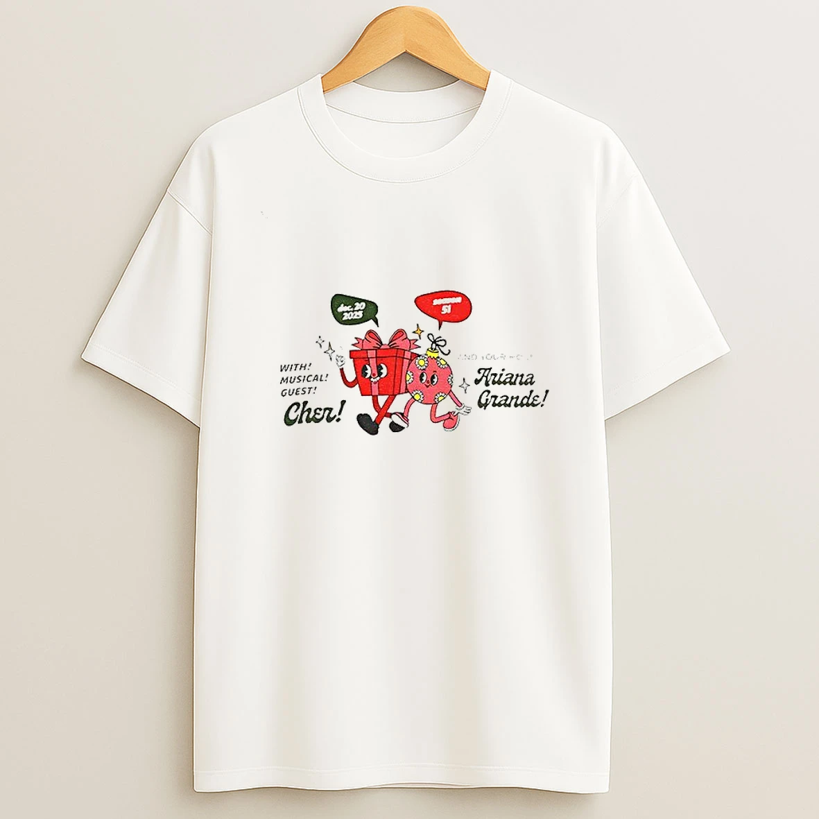 Ariana Grande And Your Hosi With Musical Guest Cher T Shirt