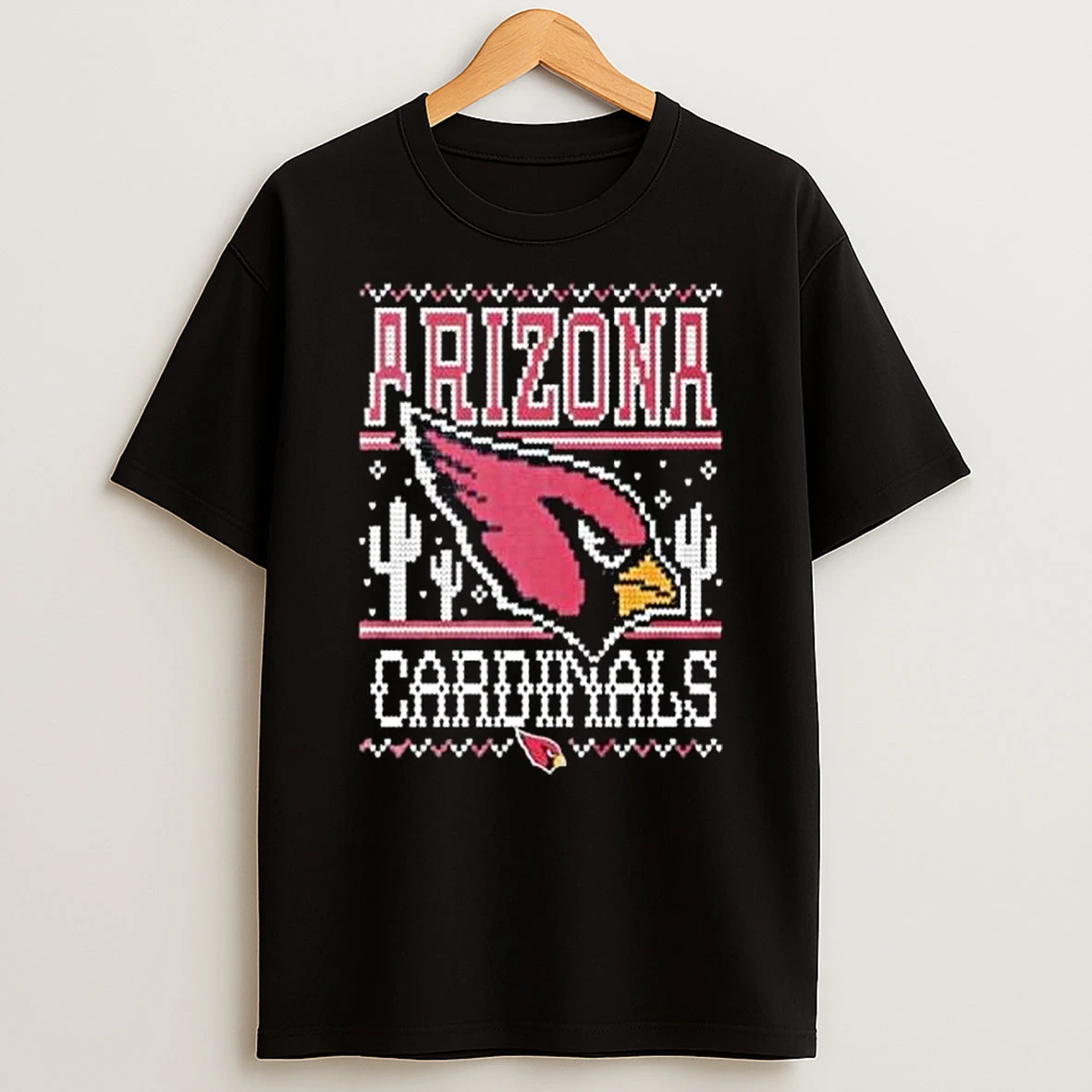 Arizona Cardinals Nfl Holiday Ugly Christmas 2025 T Shirt