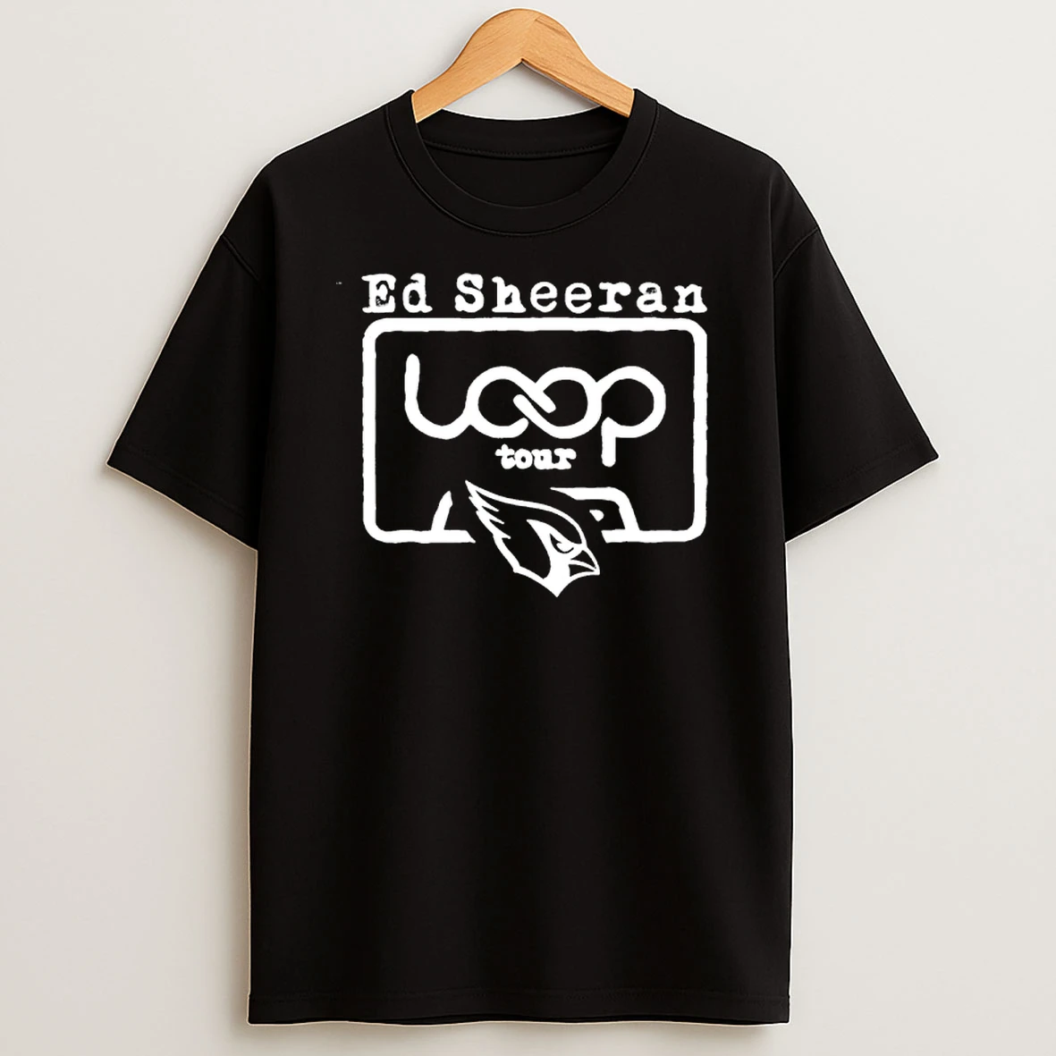 Arizona Cardinals X Ed Sheerans Loop Tour T Shirt