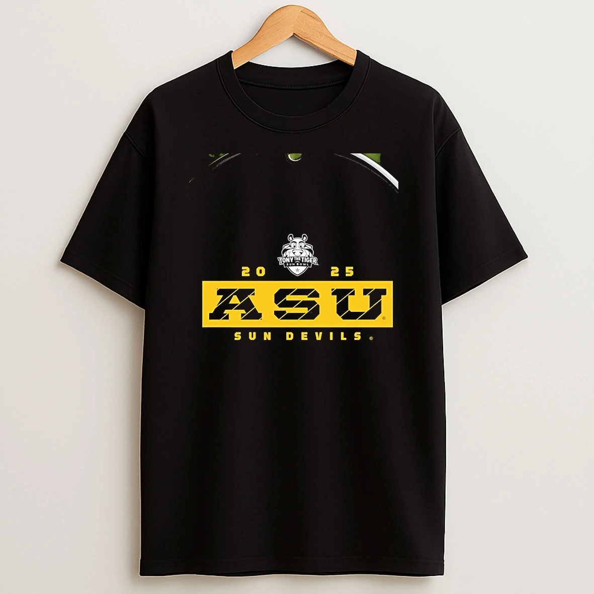 Arizona State Sun Devils 2025 Tony The Tiger Sun Bowl Chriast T Shirt