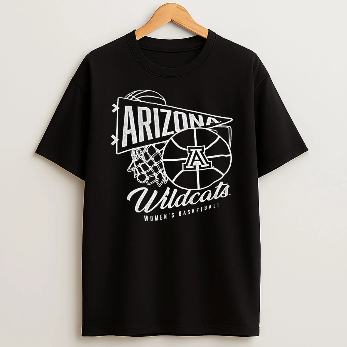 Arizona Wildcats Womens Basketball 2025 Logo T Shirt