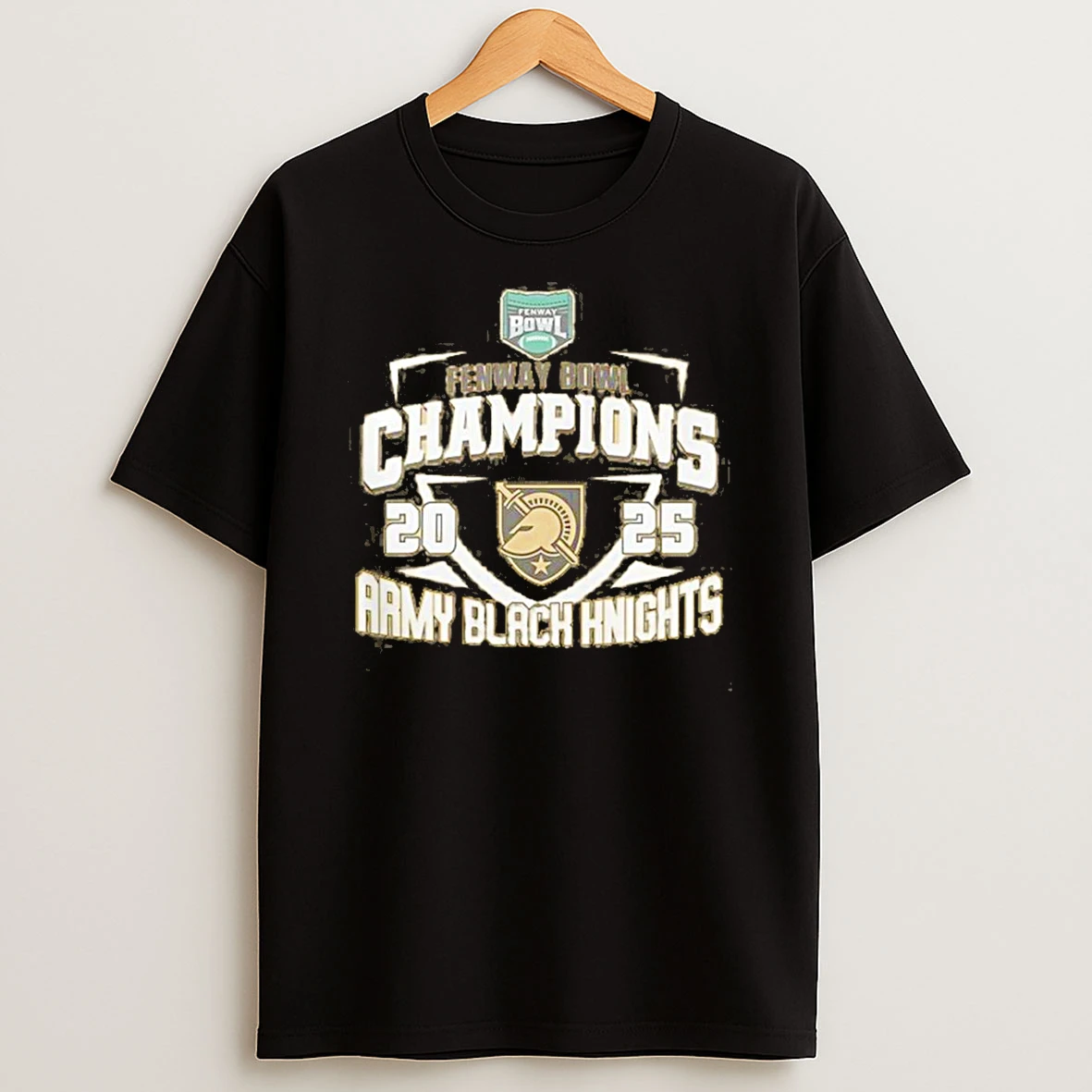 Army Black Knights Wasabi Fenway Bowl Champions 2025 Classic T Shirt