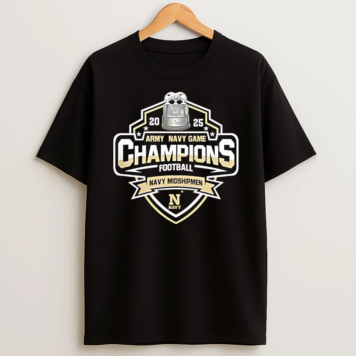 Army Navy Game Navy Midshipmen Football Champions 2025 T Shirt