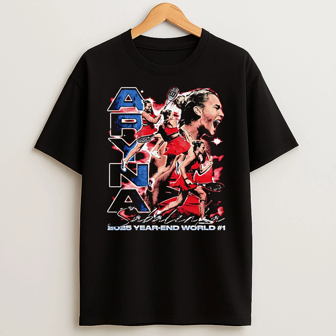 Aryna Sabalenka 2025 Year End World T Shirt