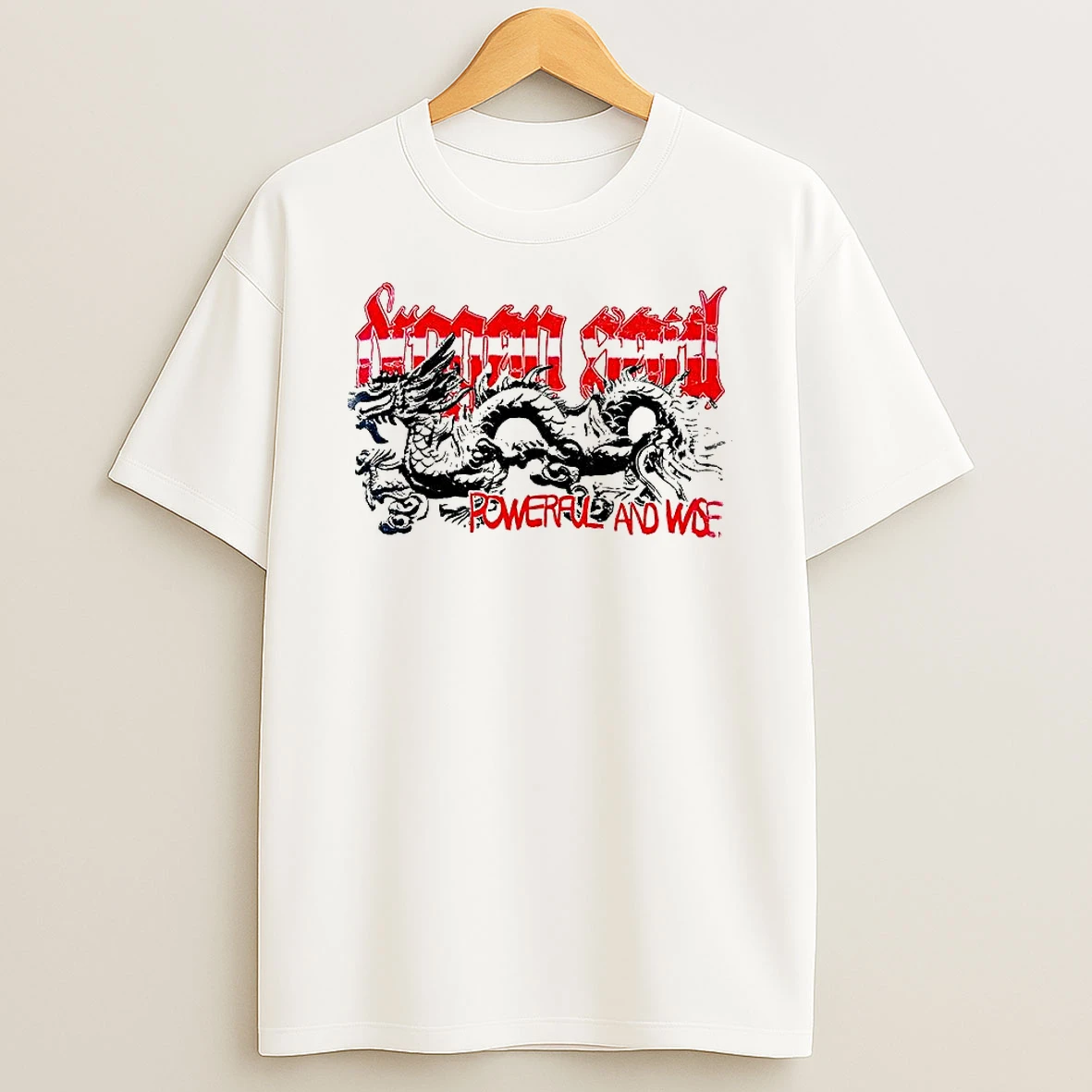 Asian Dragon Soul Powerful And Wise T Shirt