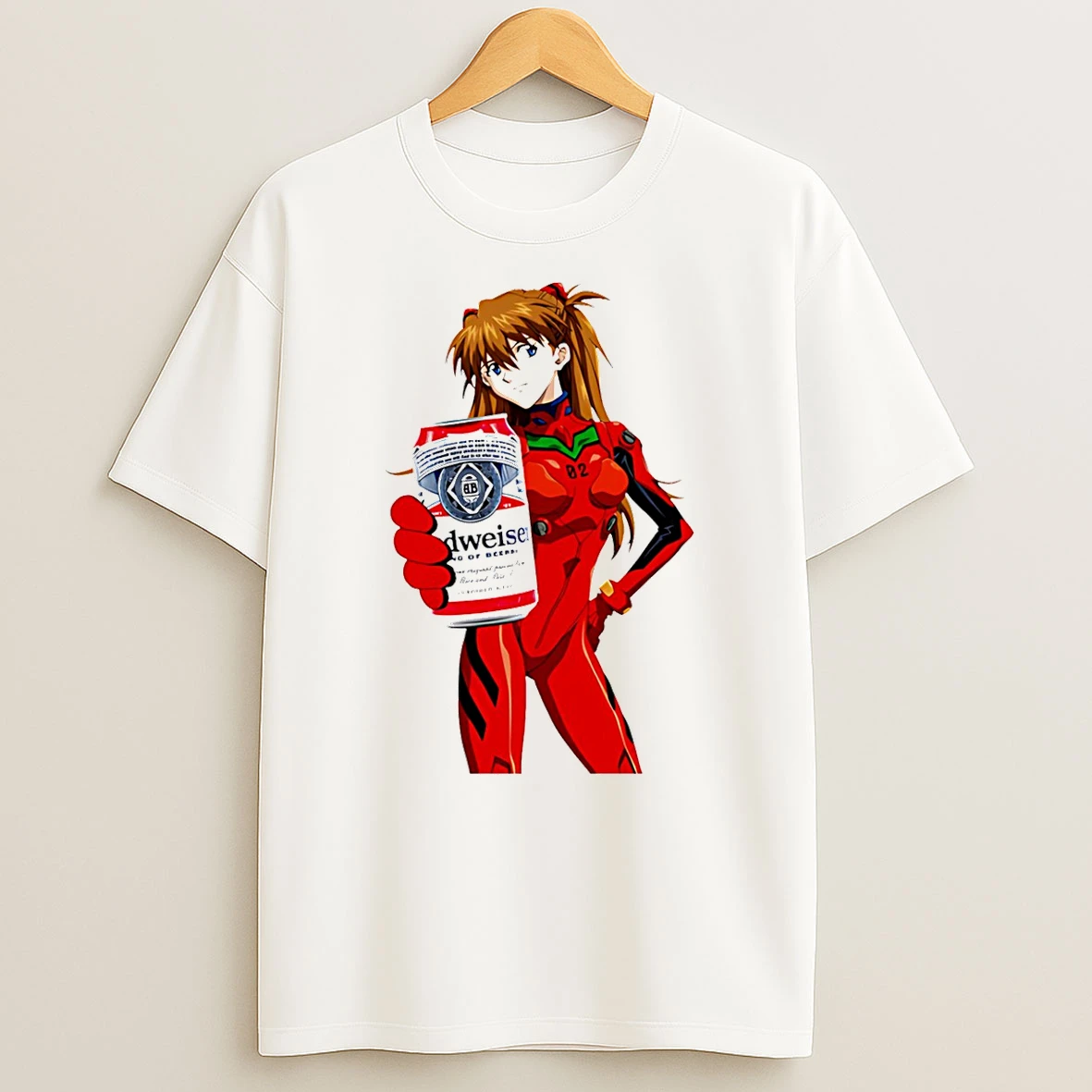 Asuka Bud Anime Cartoon T Shirt