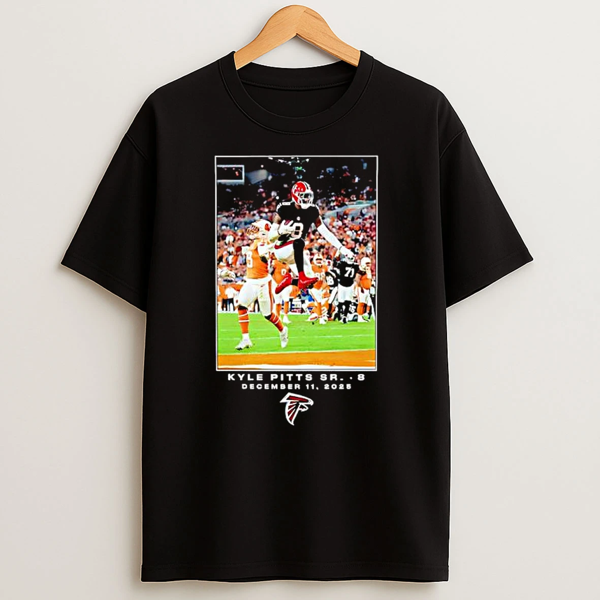 Atlanta Falcons Kyle Pitts Sr Nfl Flash Features Week 15 T Shirt