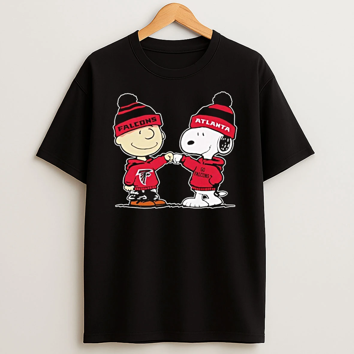 Atlanta Falcons Snoopy And Charlie Brown Best Friends T Shirt